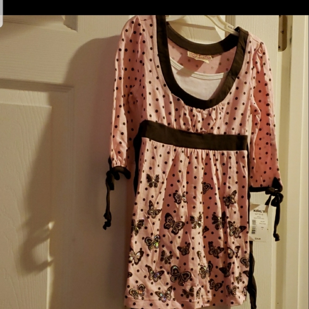 3.for $10 Polka dots girls dress size 6 - Picture 5 of 5